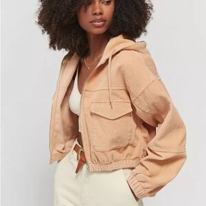 Tan Urban Outfitters BDG corduroy jacket